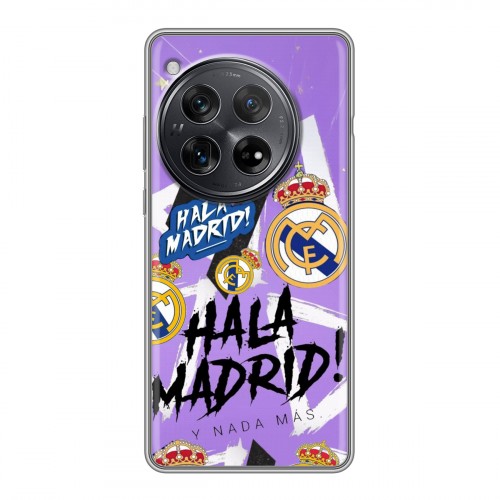 Дизайнерский пластиковый чехол для OnePlus 12 Real Madrid Реал Мадрид
