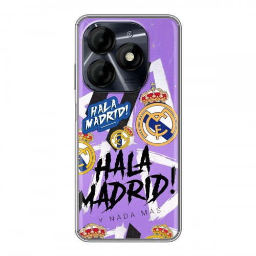 Дизайнерский силиконовый чехол для Itel P55 4G Real Madrid Реал Мадрид