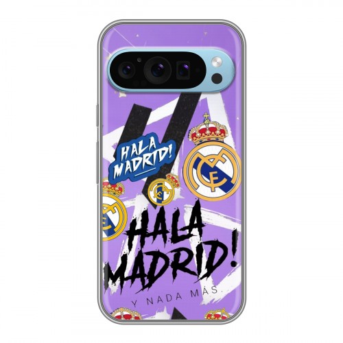 Дизайнерский силиконовый чехол для Google Pixel 9 Real Madrid Реал Мадрид