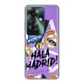 Дизайнерский пластиковый чехол для Oppo Reno 11F Real Madrid Реал Мадрид