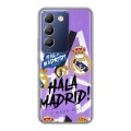 Дизайнерский пластиковый чехол для Vivo V30 Lite Real Madrid Реал Мадрид