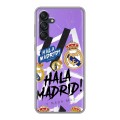 Дизайнерский силиконовый чехол для Samsung Galaxy M55 Real Madrid Реал Мадрид