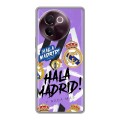 Дизайнерский пластиковый чехол для Vivo V30e Real Madrid Реал Мадрид