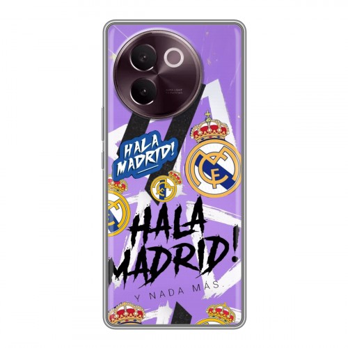 Дизайнерский пластиковый чехол для Vivo V30e Real Madrid Реал Мадрид