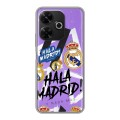 Дизайнерский силиконовый чехол для RedMi 13 4G Real Madrid Реал Мадрид
