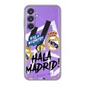 Дизайнерский силиконовый чехол для Samsung Galaxy M35 Real Madrid Реал Мадрид