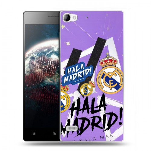 Дизайнерский пластиковый чехол для Lenovo Vibe X2 Real Madrid Реал Мадрид