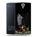 Дизайнерский силиконовый чехол для Homtom HT7 Атака титанов