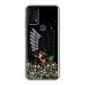 Дизайнерский пластиковый чехол для TCL 20B Атака титанов