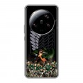 Дизайнерский силиконовый чехол для Xiaomi 13 Ultra Атака титанов