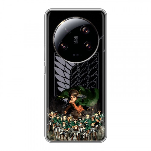 Дизайнерский силиконовый чехол для Xiaomi 13 Ultra Атака титанов