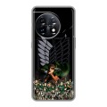 Дизайнерский пластиковый чехол для OnePlus 11 Атака титанов