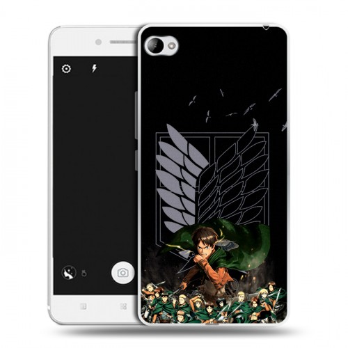 Дизайнерский пластиковый чехол для Lenovo S90 Атака титанов