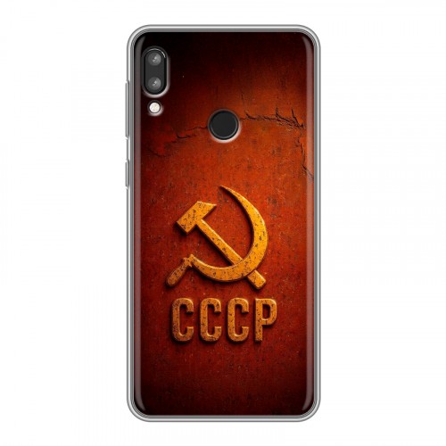 Дизайнерский силиконовый чехол для Lenovo K5 Pro Флаг Герб СССР