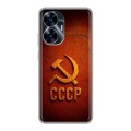 Дизайнерский силиконовый чехол для Realme C55 Флаг Герб СССР