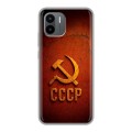 Дизайнерский силиконовый чехол для Xiaomi Redmi A2 Флаг Герб СССР