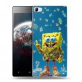 Дизайнерский пластиковый чехол для Lenovo Vibe X2 Спанч боб Спанчбоб