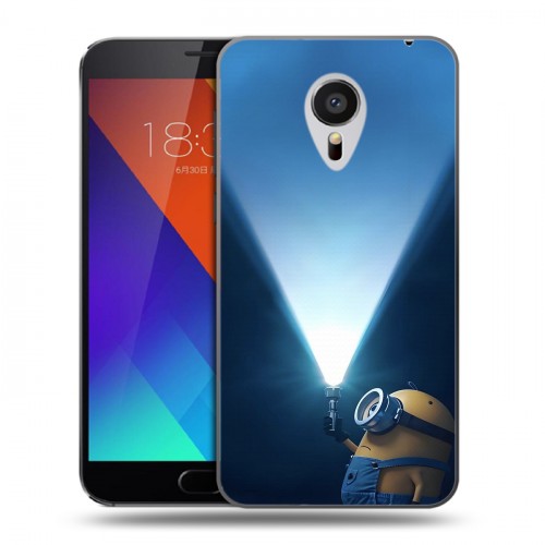 Дизайнерский пластиковый чехол для Meizu MX5 Миньоны