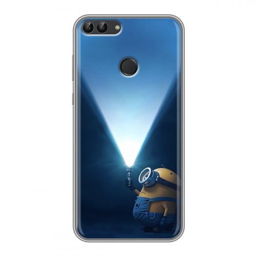 Дизайнерский силиконовый чехол для Huawei P Smart Миньоны