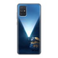 Дизайнерский силиконовый чехол для Samsung Galaxy A71 Миньоны