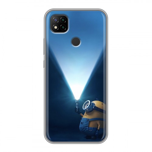 Дизайнерский силиконовый чехол для Xiaomi RedMi 9C Миньоны