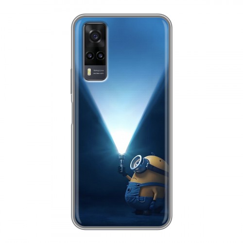 Дизайнерский пластиковый чехол для Vivo Y31 Миньоны