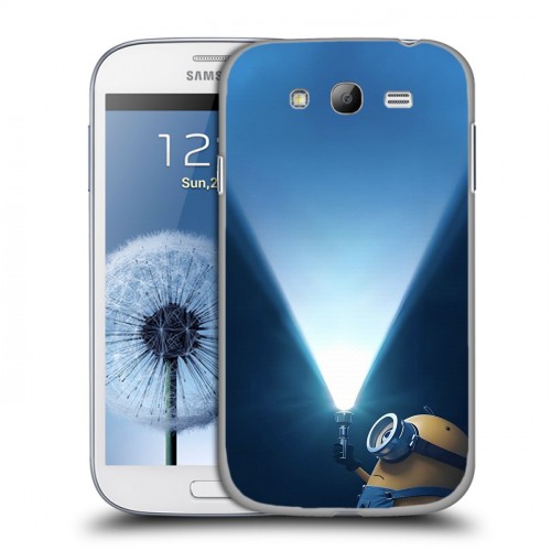 Дизайнерский пластиковый чехол для Samsung Galaxy Grand Миньоны