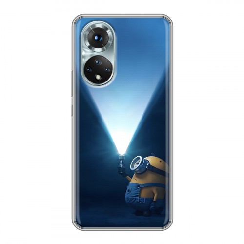 Дизайнерский силиконовый чехол для Huawei Honor 50 Миньоны