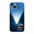 Дизайнерский силиконовый чехол для Iphone 13 Миньоны