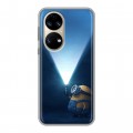 Дизайнерский силиконовый с усиленными углами чехол для Huawei P50 Pro Миньоны