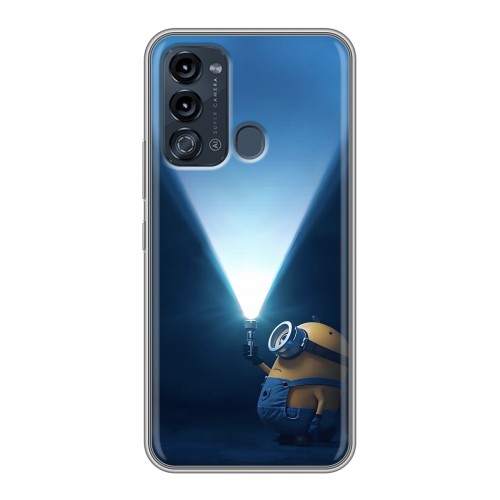 Дизайнерский силиконовый чехол для Itel Vision 3 Миньоны