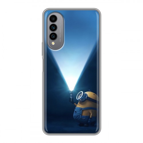 Дизайнерский силиконовый чехол для Wiko T50 Миньоны