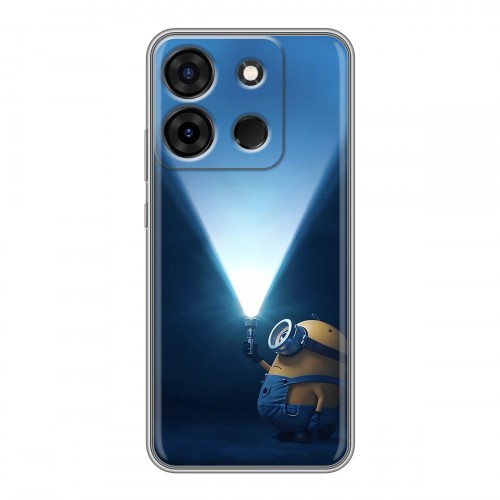 Дизайнерский силиконовый чехол для Infinix Smart 7 Миньоны