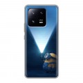 Дизайнерский силиконовый чехол для Xiaomi 13 Pro Миньоны