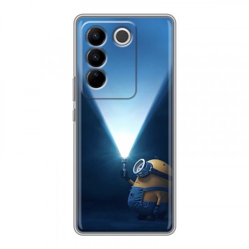 Дизайнерский силиконовый чехол для Vivo V27 Миньоны