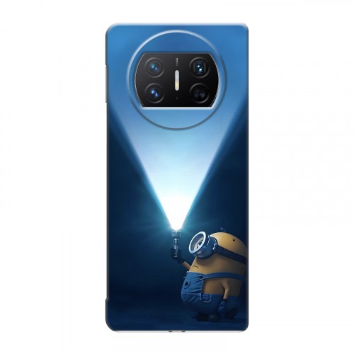 Дизайнерский пластиковый чехол для Huawei Mate X3 Миньоны