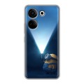 Дизайнерский силиконовый чехол для Tecno Camon 20 Миньоны