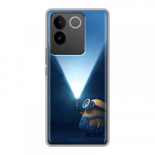 Дизайнерский силиконовый чехол для Vivo S17e Миньоны