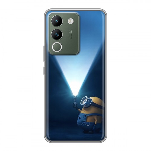Дизайнерский силиконовый чехол для Vivo V29e Миньоны