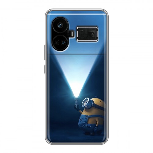 Дизайнерский силиконовый чехол для Realme GT5 Миньоны