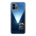 Дизайнерский силиконовый чехол для Xiaomi Redmi A2 Миньоны