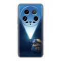 Дизайнерский силиконовый чехол для Xiaomi 14 Ultra Миньоны