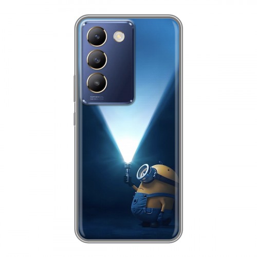 Дизайнерский силиконовый чехол для Vivo V30 Lite Миньоны