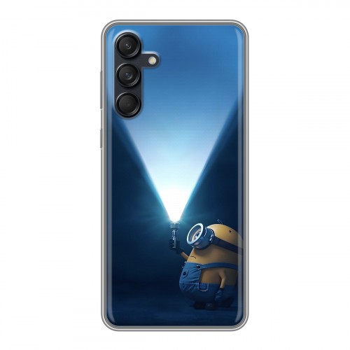 Дизайнерский силиконовый чехол для Samsung Galaxy M55 Миньоны