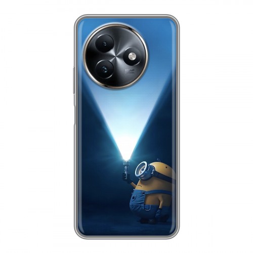 Дизайнерский силиконовый чехол для Itel S24 Миньоны