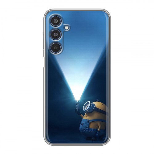 Дизайнерский силиконовый чехол для Samsung Galaxy M35 Миньоны