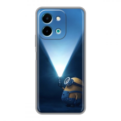 Дизайнерский силиконовый чехол для Vivo Y28 Миньоны