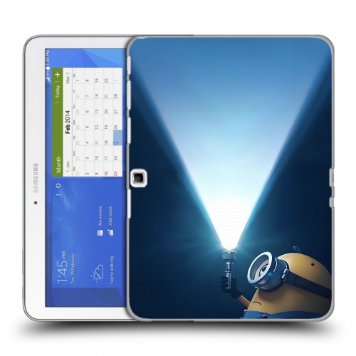 Дизайнерский силиконовый чехол для Samsung Galaxy Tab 4 10.1 Миньоны