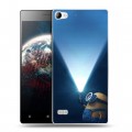 Дизайнерский пластиковый чехол для Lenovo Vibe X2 Миньоны