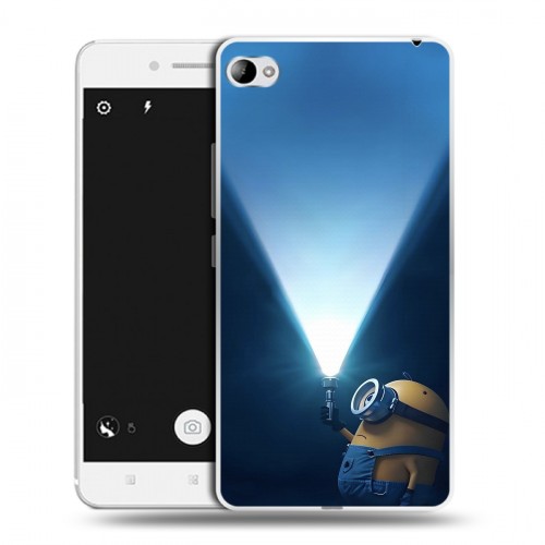 Дизайнерский пластиковый чехол для Lenovo S90 Миньоны